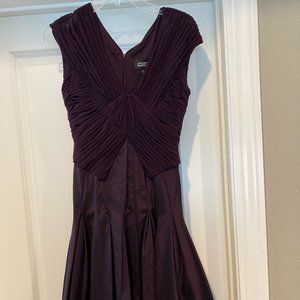 Adrianna Papell Size 6 Plum Dress